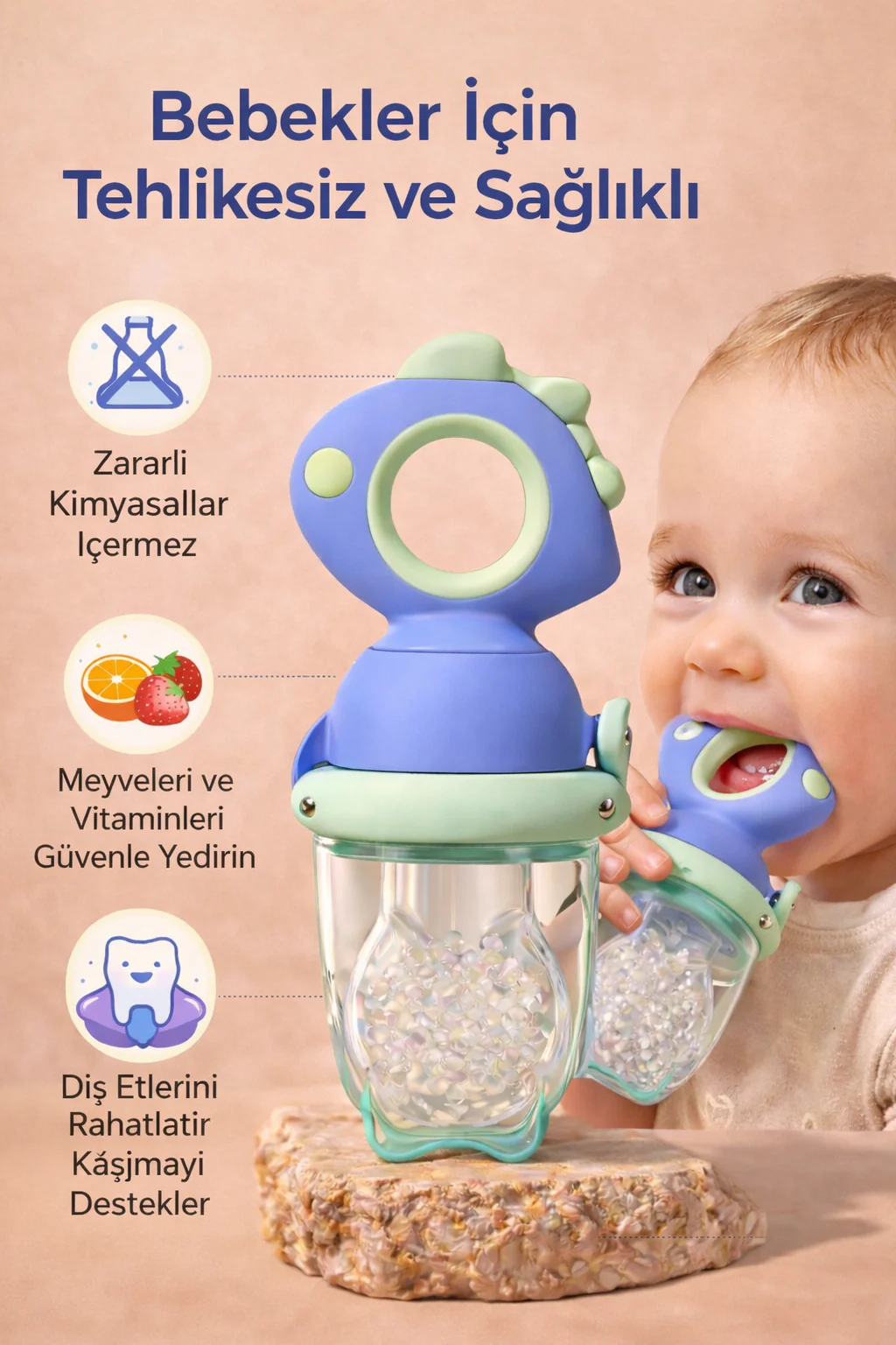 BabyJem-Akıllı Meyve Emziği Babyjem